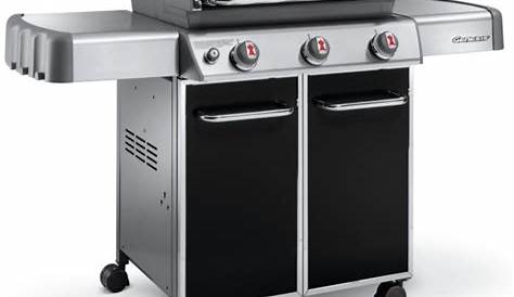 Barbecue gaz Weber Genesis II E410 gris + plancha offerte
