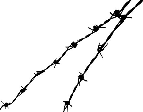 barbed wire silhouette png