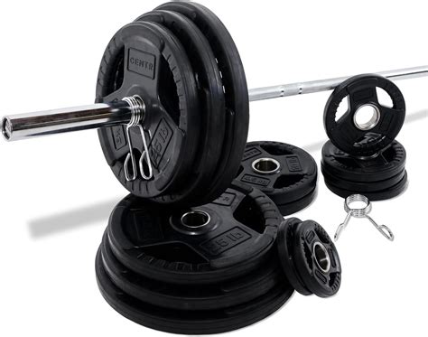 Barbell And Weight Plates Set