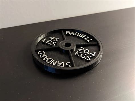 Barbell Plate Coasters