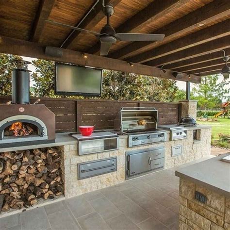 Barbeque Grill Kitchen Design