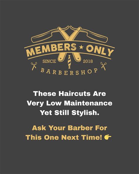 barber members only