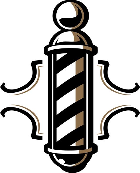 barber pole vector png