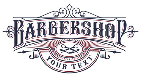 barber shop logo vector free download