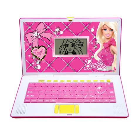 Laptop Infantil Barbie BBook Oregon BG68 c/ 80 Atividades Notebooks Infantis no