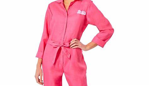 Barbie Costume Jumpsuit Licensed Adult — Party Britain