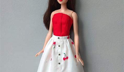 10Pcs Handmade Barbie Doll Party Dress Clothes Mixed Styles Random