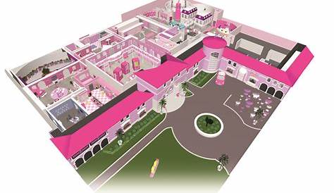 Modern Barbie Dream House Floor Plan House Plan