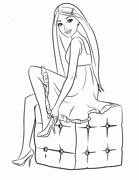 Barbie Easter Coloring Pages: A Fun And Creative Activity For Kids