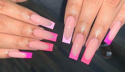 Barbie Pink French Tips