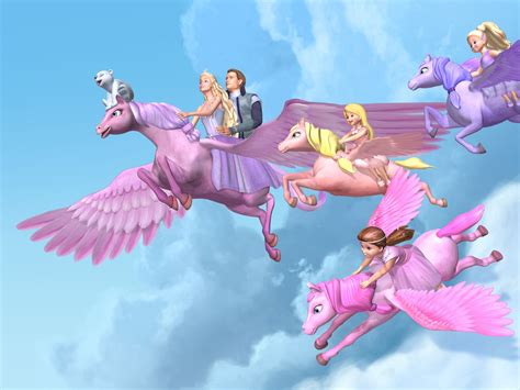 barbie and the magic of pegasus background