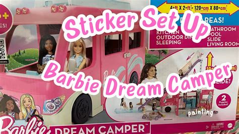 Barbie Camper Set Up