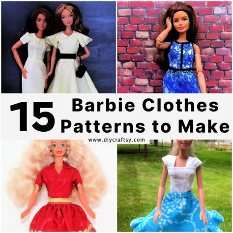 Barbie Clothes Patterns Book