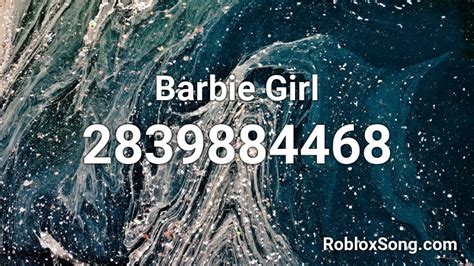 barbie girl Roblox ID
