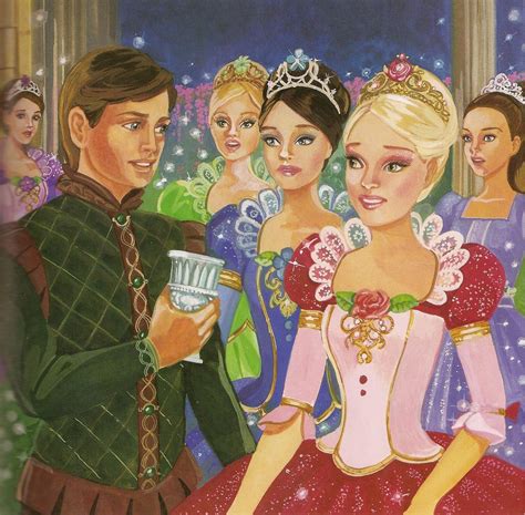 barbie in the twelve dancing princesses book