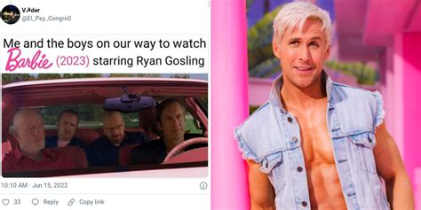 barbie movie memes ryan gosling