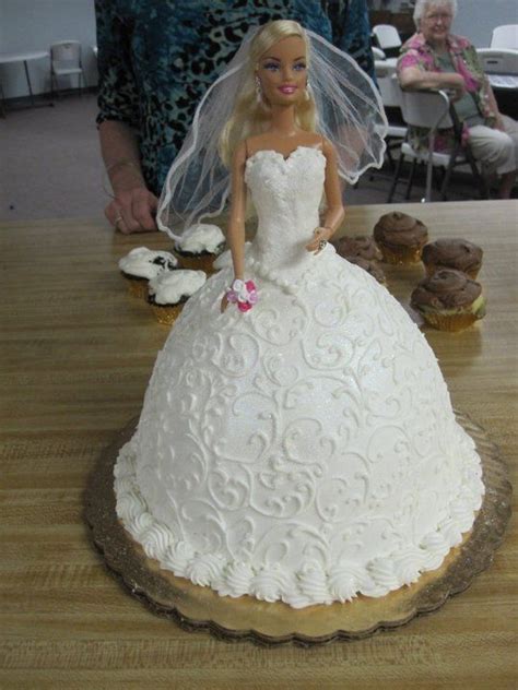 14+ Barbie Wedding Cake