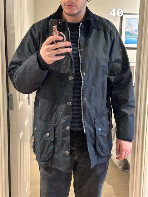 Barbour Jacket Sizing Reddit