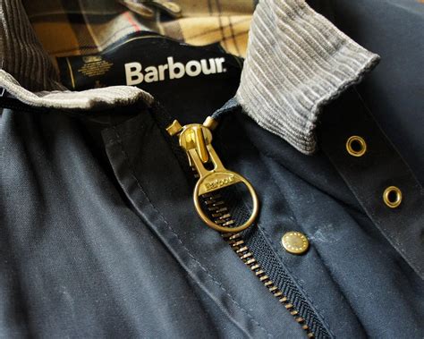 Barbour Jacket Zipper