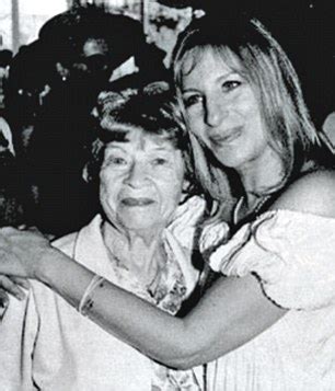 barbra streisand and her mother