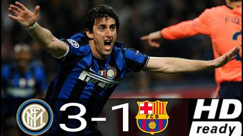 barca vs inter 2010