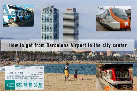 barcelona airport to city centre options