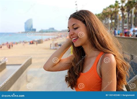 barcelona beaches women