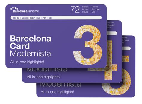 barcelona card modernista review