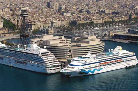 barcelona cruise ship pier