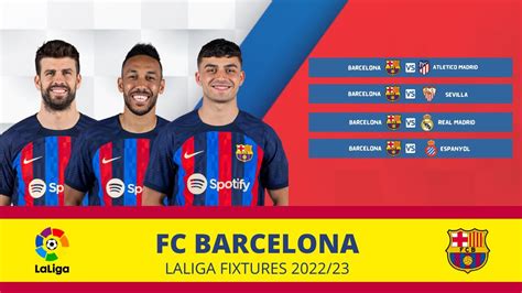 barcelona fc fixtures 2022/23