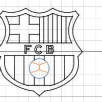 barcelona logo in desmos