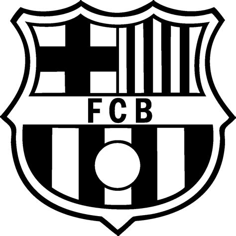 barcelona logo white png