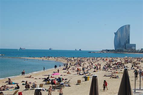 barcelona olympic port beach
