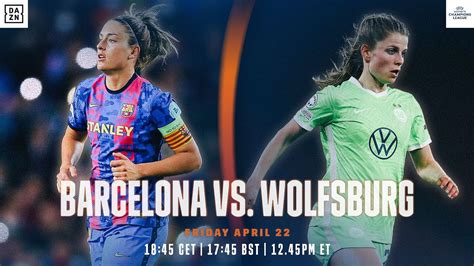 barcelona wolfsburg women's match