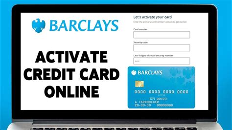 barclays activate card