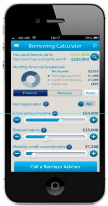barclays mortgage borrowing calculator