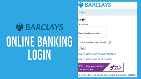 barclays online banking log in