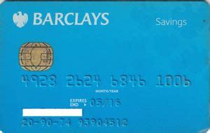 barclays saving card