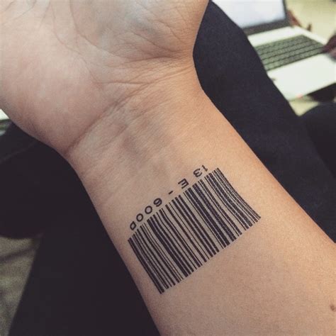 25 Graphic Barcode Tattoo Meanings Placement Ideas (2019)