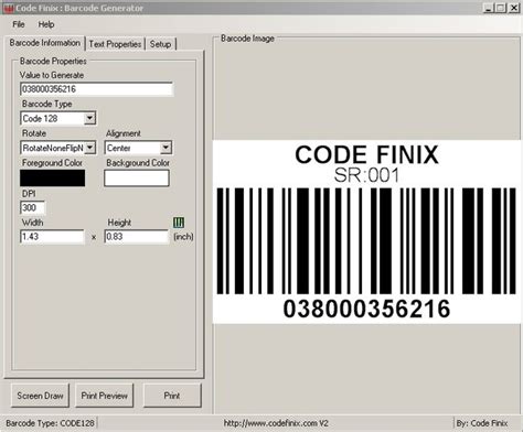 barcode creator software free