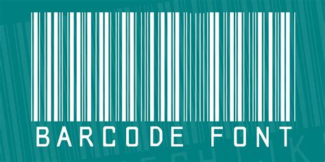 barcode font style free download