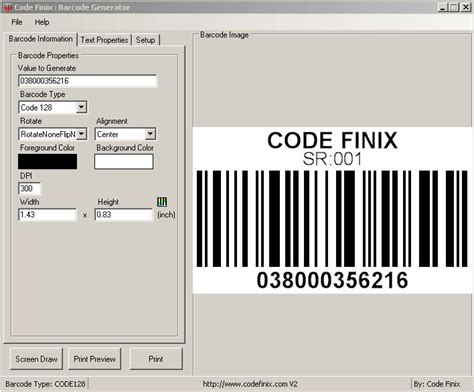 barcode generating software free