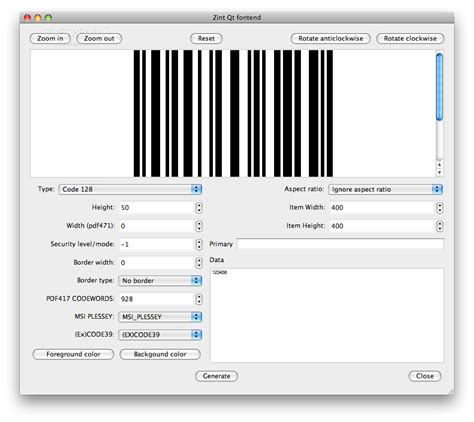 barcode generator freeware for mac