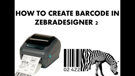 barcode generator software for zebra printer