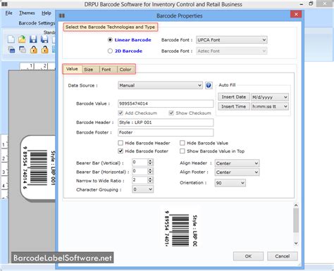 barcode inventory control software free