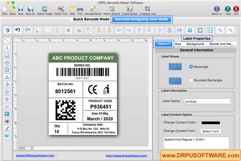 Barcode Label Software Mac