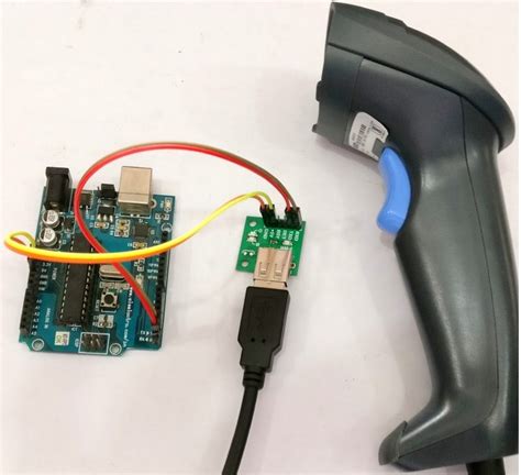Barcode Scanner - Usb Host For Arduino