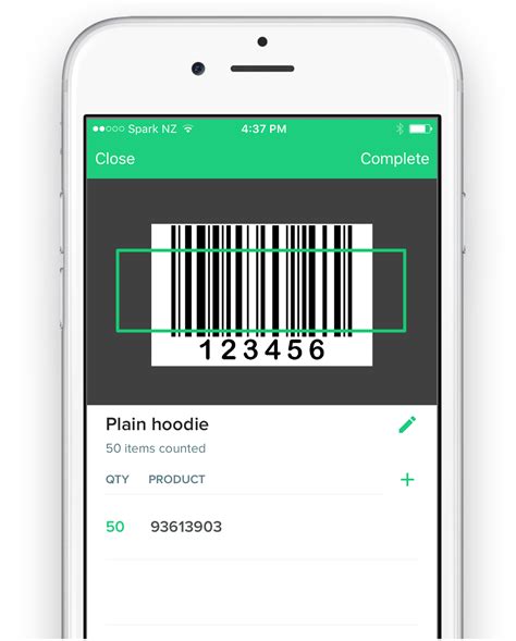 barcode scanner and inventory app