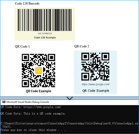 Barcode Scanner C# Sample Code