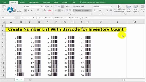 Barcode Scanner Excel Move Next Column